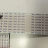 Шлейф Телевизор ЖК LVDS XFE E464453 AWM 20861 105C 60V VW-1 + Комплект шлейфов + Кабель питания с разъемом до платы питания для Thomson Lcd Телевизор T49Fse1170 Новое арт. 10972