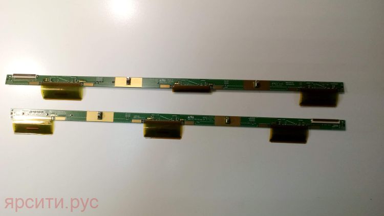 Плата разъемов Driver Board 2 планки LCD IPS Alpha AX094B002B H0350121R01 DRAIN-L 19100078 DRAIN-R 19100079 для Toshiba Lcd Телевизор 37Av500Pr Б/у арт. 6985