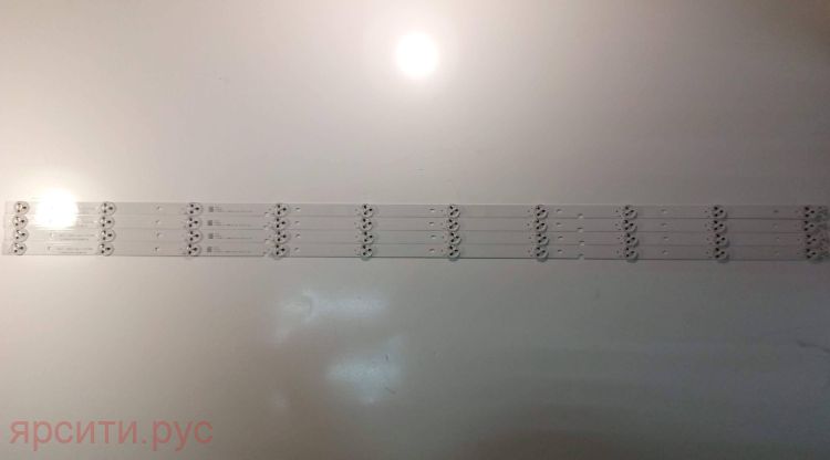 LCD, LED подсветка (string стринг светодиодный) для матрицы JL.D490A1330-003BS-M 1156990 B 18AH1230 B1 D181212 SZ LCD JHD490N2F71 HV490FHB-N80 Цена за 1 планку для Hisense Lcd Телевизор 49N2170Pw Б/у арт. 8487