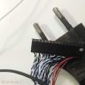 Шлейф Телевизор ЖК LVDS + Комплект шлейфов и кабелей + Кабель питания с разъемом до основной платы для Hi Lcd Телевизор 43Fs112X Б/у арт. 11198