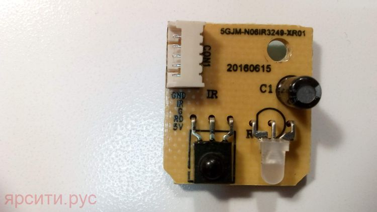 Плата управления Плата фотоприемника 5GJM-N06IR3249-XR01 для Dexp Lcd Телевизор F48D8000K Б/у арт. 7690