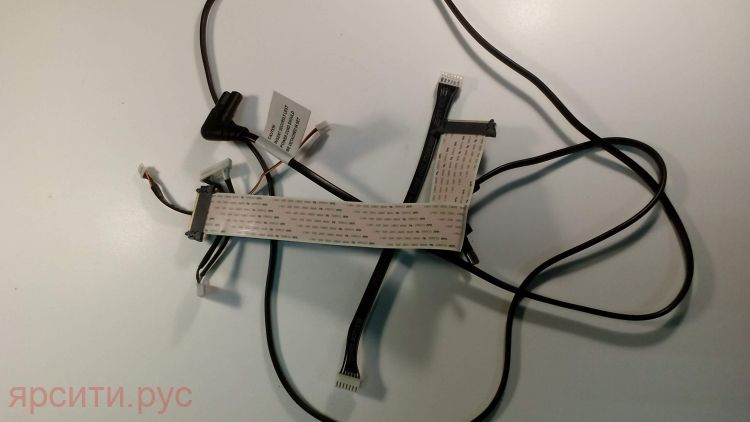 Шлейф LVDS BN96-17116L UJU E316455 AWM 20861 105C 60V VW-1 + Комплект шлейфов + Кабель питания 2 pin 3903-000603 для Samsung Lcd Телевизор Le32D551K2W Б/у арт. 8792