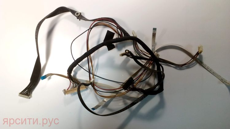 Шлейф LVDS + Комплект всех шлейфов и кабелей для Mystery Lcd Телевизор Mtv-2212Lw V1J07 Б/у арт. 6795