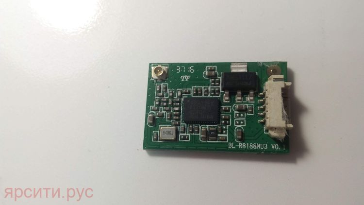 Плата разъемов Модуль WI-FI BL-R8188NU3 V0.1 для Toshiba Lcd Телевизор 43U7750Ev Б/у арт. 9595