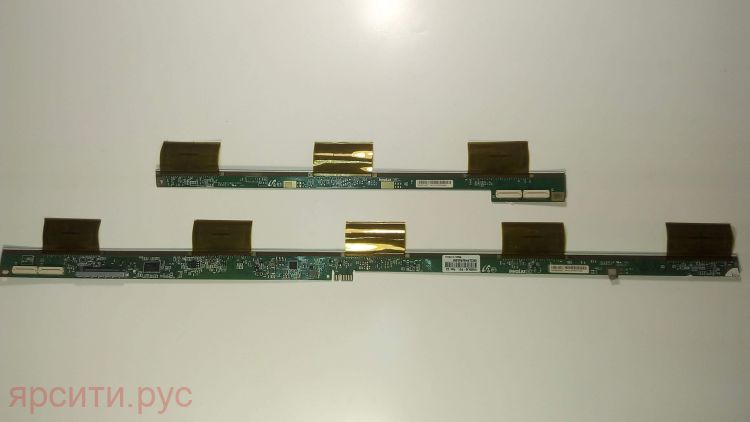 Плата разъемов Телевизор ЖК Driver T-con Board 2 планки драйвера LCD V400HJ6-PE1(C3) D00 V400HJ6-PE1 Rev. C3 для Polarline Lcd Телевизор 40Pl53Tc Б/у арт. 10894