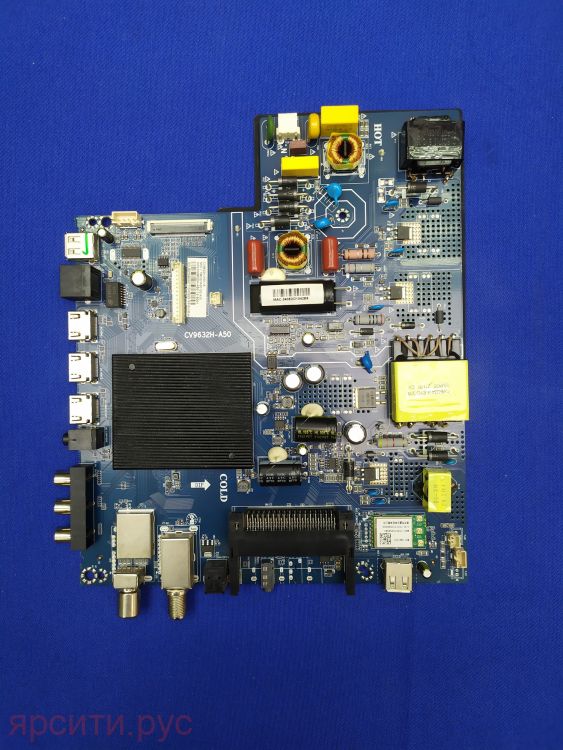 CV9632H-A50 CV9632H-A50-15 для Hty-50Uhd11B-S2 Lcd Телевизор Hartens Основная плата (Main Board) Б/у арт. 16754