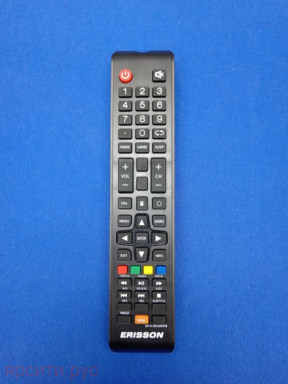 2619-DE40ERIS New Original Erisson для 24Hle22T2Sm Lcd Телевизор Erisson ПДУ (Пульт дистанционного управления) Новое арт. 13359
