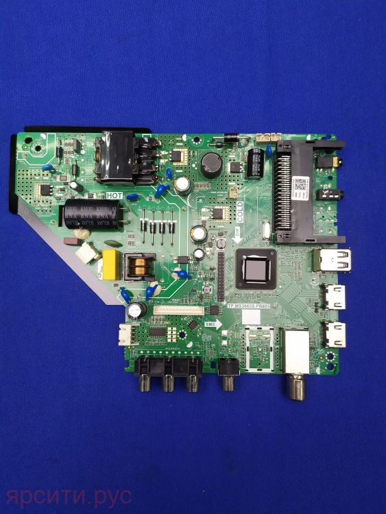 TP.MS3663S.PB803 для 32Lh1110T Lcd Телевизор Asano Основная плата (Main Board) Б/у арт. 17056