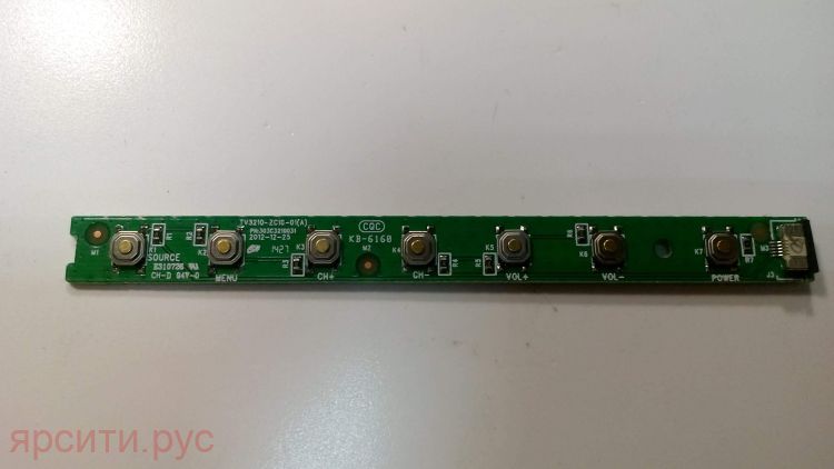 Плата управления Плата кнопок TV3210-ZC10-01(A) 303C3210031 для Haier Lcd Телевизор Le32M600 Б/у арт. 7619