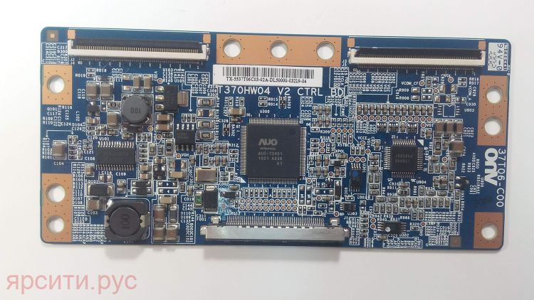Плата разъемов T-con Board Модуль управления LCD панелью AUO 37T06-C00 T370HW04 V2 CTRL BD панели LCD Samsung T370FAE1-DA DD01 для Samsung Lcd Телевизор Ue37C5000Qw Aa01 Б/у арт. 9327