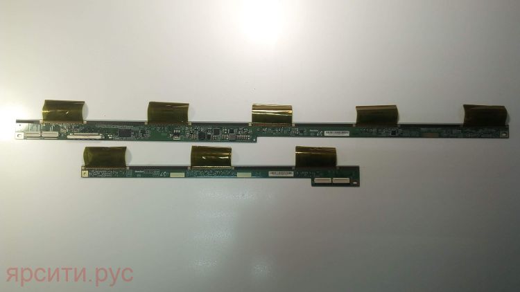 Плата разъемов Телевизор ЖК Driver T-con Board 2 планки драйвера LCD TCL LVF400CMOT E11 V1 InnoLux V400HJ6-PE1 Rev.C1 для Fusion Lcd Телевизор Fltv-40C11 V1P10 Б/у арт. 10530