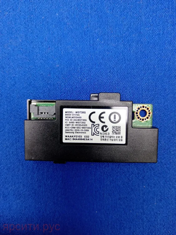 BN59-01174A WIDT30Q для Ue48Hu8500T Th02 Lcd Телевизор Samsung WI-FI Модуль Б/у арт. 13302