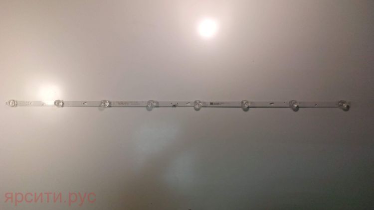 LCD, LED подсветка (string стринг светодиодный) для матрицы B LED42D08B-ZC26AG-01 30342008207 LCD LC430DUY-SHA1 Цена за 1 планку для Haier Lcd Телевизор Le43K6000Sf Б/у арт. 8657
