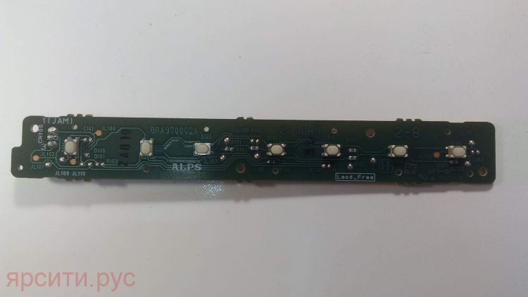 Плата управления Плата кнопок ALPS BRA970002A для Sony Lcd Телевизор Klv-40Nx500 Б/у арт. 9365