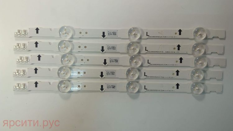 LCD, LED подсветка (string стринг светодиодный) для матрицы D4GE-400DCB-R2 LCD Samsung CY-GJ040BGSV1V GW44 Цена за 1 планку для Samsung Lcd Телевизор Ue40J5550Au Hs01 Б/у арт. 10265