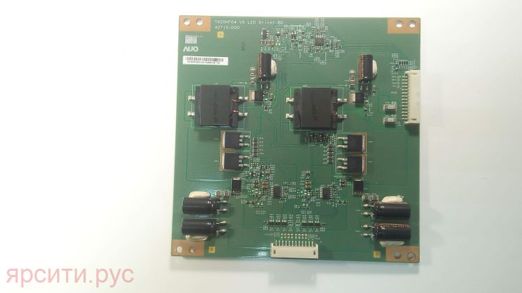 Плата питания Inverter Board AUO T420HF04 V0 LED Driver BD 42T15-D00 Power Board LiteON PA-3201-01TS-LF 787902 REV:03 для Toshiba Lcd Телевизор 46Sl833R Б/у арт. 9867