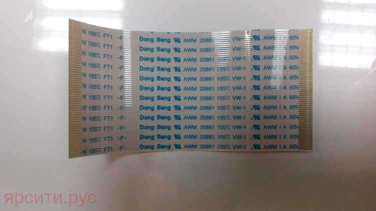 Шлейф Для подключения дисплея (матрицы) от T-Con до Driver Board Dong Bang AWM 20861 105C VW-1 Panel AUO LC320WXN(SB)(B1) для Toshiba Lcd Телевизор 32Av605Pr Б/у арт. 4684