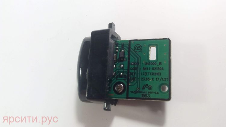 Плата управления Плата фотоприемника UH5000_IR BN41-02150A REV: 1.7(ET131210) для Samsung Lcd Телевизор Lt32E310 T32E310Ex Б/у арт. 9470